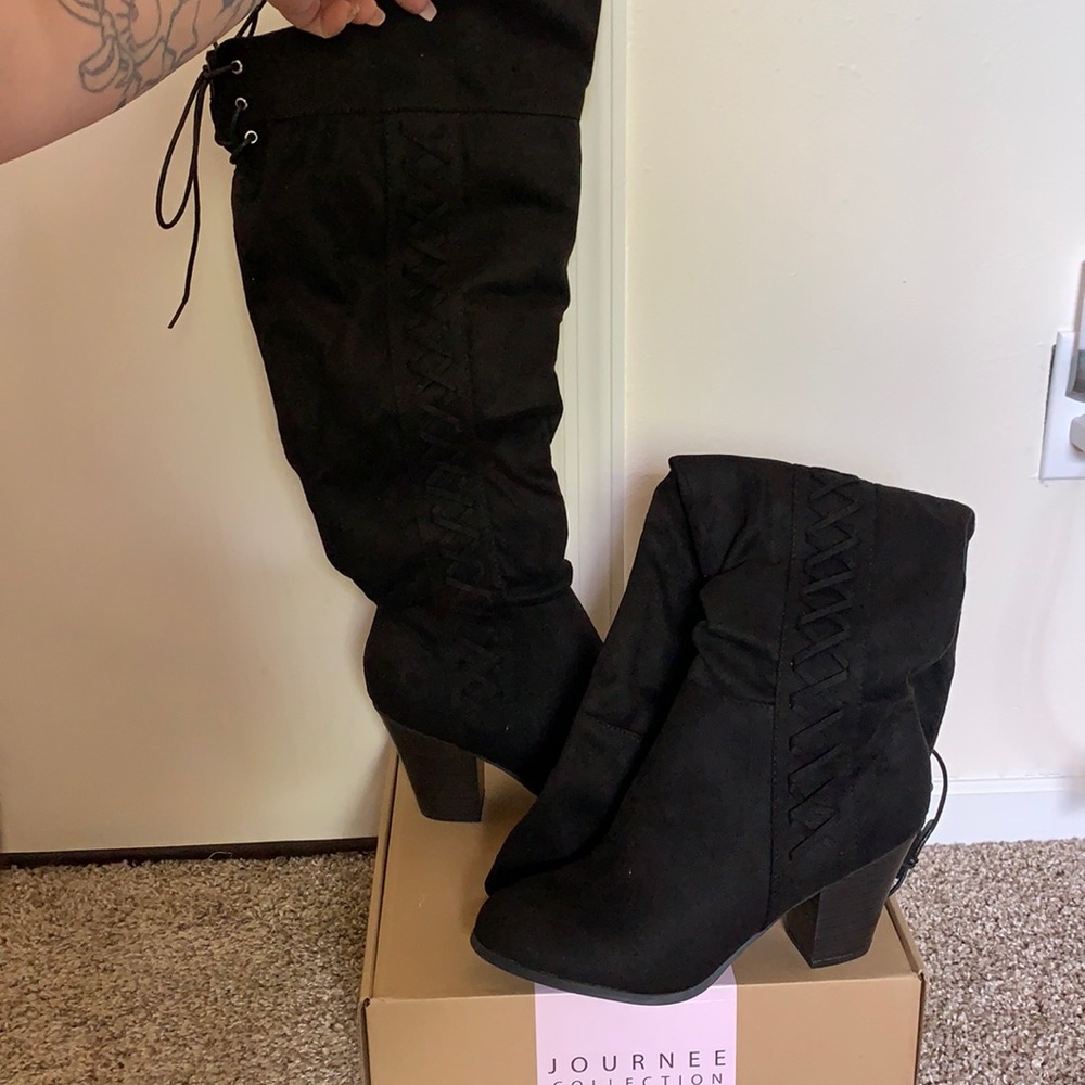 Knee high boots